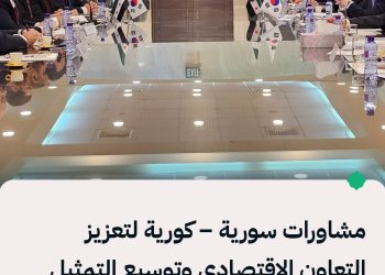 مشاورات سورية – كورية لتعزيز التعاون الاقتصادي وتوسيع التمثيل الدبلوماسي بين البلدين