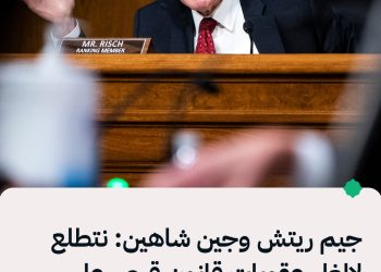 جيم ريتش وجين شاهين: نتطلع لإلغاء عقوبات قانون قيصر على سوريا