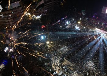 حلب: سوريون يحتفلون بذكرى التحرير الأولى