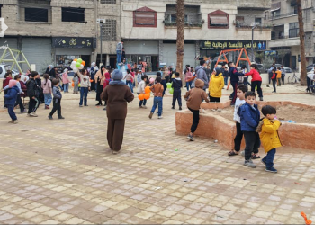 داريا: إعادة تأهيل حديقة عامة بمبادرة تطوعية ومساحة للأطفال