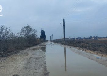 الرقة: الأمطار تعطل طرق الريف الشمالي وتعزل القرى